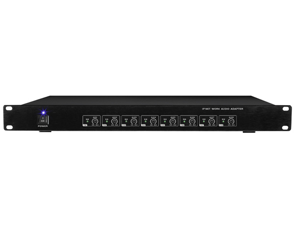IP网络广播8路音频采播器