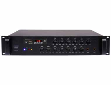 合并式带6分区音量可调MP3定压功率放大器（650W）