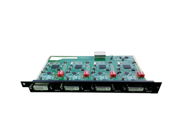 无缝矩阵4路DVI、音频输出