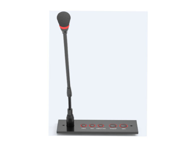 嵌入式视像表决主席单元