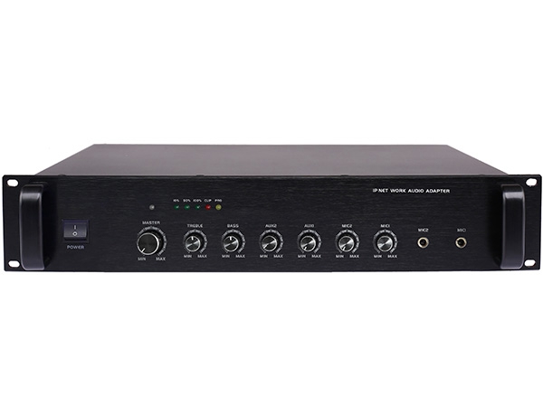 机架式IP网络广播功率放大器